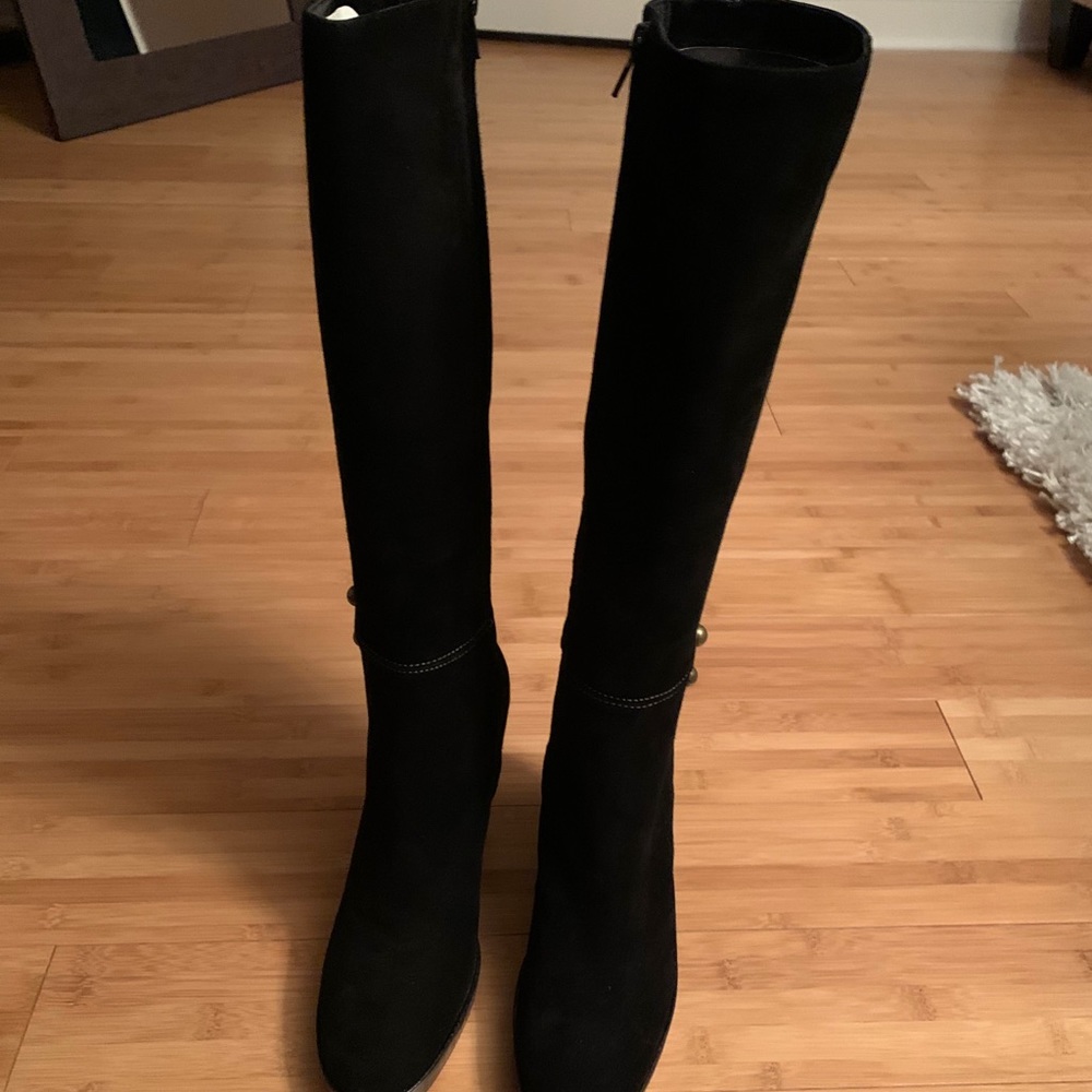 Christian louboutin boots wedge
